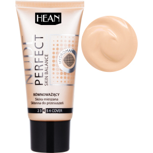 Основа під макіяж Hean Nude Perfect foundation 600 ваніль 30 мл (5907474428017) краща модель в Черкасах