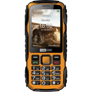 Мобильный телефон Maxcom MM920 Black Yellow ТОП в Черкассах