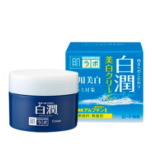 Отбеливающий крем с арбутином Hada Labo Shirojyun Medicated Whitening Cream 50 г (4987241128037)