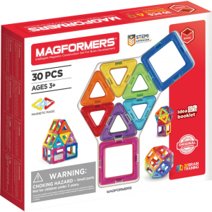 Конструктор магнитный Magformers Базовый набор 30 деталей (701005) (8809134360019) рейтинг