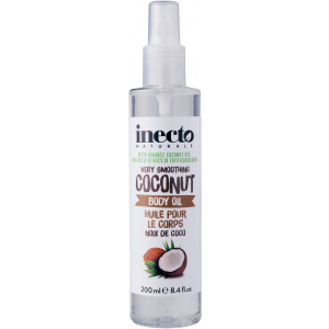 Разглаживающее масло для тела Inecto Naturals Coconut Body Oil 200 мл (5012008591102) лучшая модель в Черкассах