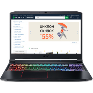 Ноутбук Acer Nitro 5 AN515-55-51Y2 (NH.Q7QEU.009) Obsidian Black ТОП в Черкассах