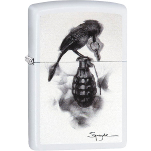 Запальничка Zippo 214 Spazuk Біла (Zippo 29645) надійний