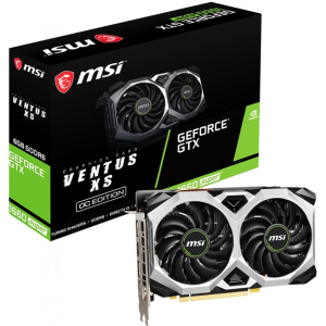 Відеокарта MSI GeForce GTX1660 SUPER 6144MB VENTUS XS OC (GTX 1660 SUPER VENTUS XS OC 6G)