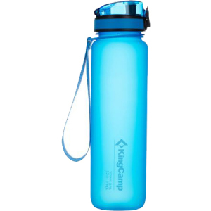 Пляшка для води KingCamp Tritan Bottle KA1136 1л Blue (KA1136_BLUE) надійний