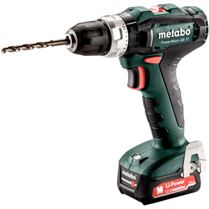 Ударний дриль Metabo PowerMaxx SB 12 (601076500) ТОП в Черкасах