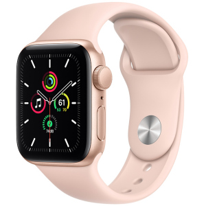 Смарт-часы Apple Watch SE GPS 40mm Gold Aluminum Case with Pink Sand Band (MYDN2UL/A) ТОП в Черкасах