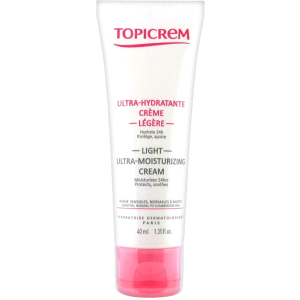 Легкий ультразволожуючий крем Topicrem Light Ultra-Moisturizing Cream 40 мл (3700281703313) краща модель в Черкасах