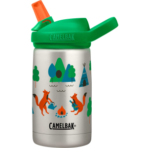 Спортивная термофляга для воды CamelBak 2284101040 eddy+ Kids Kids SST Vacuum Insulated 12oz Camping Foxes 0.35 л (886798025063) ТОП в Черкассах