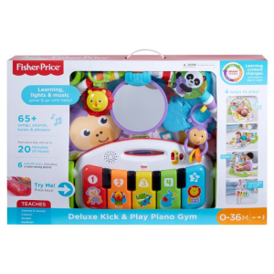 Коврик-игровой центр Fisher-Price Нажимай и играй с технологией Smart Stages (FWT18) в Черкассах