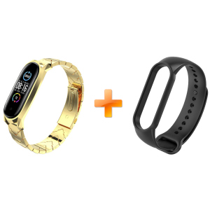 Xiaomi Mi Band 5 MiJobs Metal V-shape Gold (MJ5-VMS005G) ТОП в Черкасах