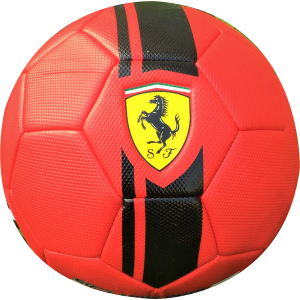 М'яч футбольний Ferrari №5 Червоний (F664R) в Черкасах