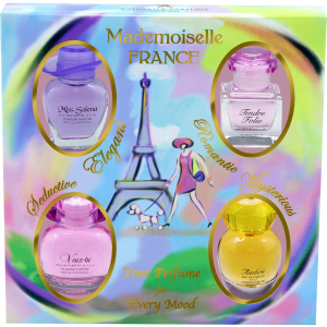 Набір мініатюр парфумерної води Charrier Parfums Mademoiselle France (3442070444112) ТОП в Черкасах