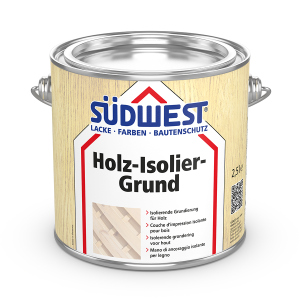 Зафарбовуюча ґрунтовка-перекриття для захисту деревини SUDWEST Holz-Isolier-Grund на алкідній основі 2.5 л (30290-004) ТОП в Черкасах