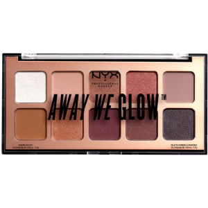 Тени для век NYX Professional Makeup Away We Glow Shdw Plt 01 Lovebeam 10 г (800897153984) ТОП в Черкассах