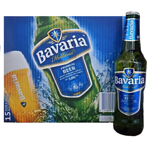 Упаковка пива Bavaria світле відфільтроване 5% 0.5 л x 15 шт (8714800013581) в Черкасах