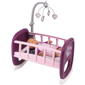Колиска Smoby Toys Baby Nurse Прованс з мобілем 47 см (220343) (3032162203439) ТОП в Черкасах