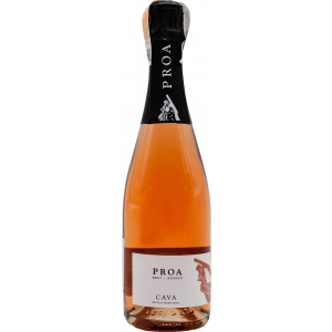 Вино ігристе Proa Brut Rosado Cava рожеве брют 12% 0.75 л (8413216100884) надійний