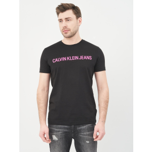 Футболка Calvin Klein Jeans Institutional Logo Slim Ss Tee J30J307856-099 L Ck Black (8719851742305)