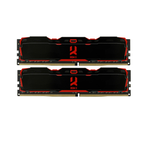 Модуль памяти DDR4 2x8GB/2666 GOODRAM Iridium X Black (IR-X2666D464L16S/16GDC) в Черкассах