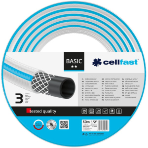 Поливальний шланг Cellfast Basic 50 м 1/2" (10-402) краща модель в Черкасах