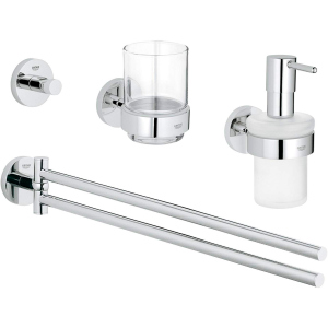 Набір аксесуарів Grohe Essentials (40846001) краща модель в Черкасах