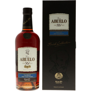 хороша модель Ром Abuelo Tawny Port в подарунковій упаковці 0.7 л 40% (7451101210509)