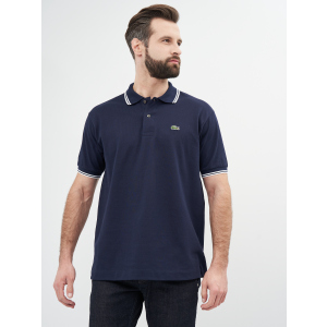 Поло Lacoste PH2384-525 L (T5) Navy blue/White (3665926014134) надійний