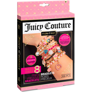 купить Набор для создания шарм-браслетов Make it Real Juicy Couture Розовый звездопад (MR4432)