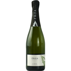 Вино ігристе Proa Cava Brut Nature біле брют Натюр 0.75 л 11.5% (8413216100877) в Черкасах