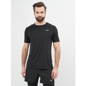 Футболка Mizuno IMPULSE CORE TEE J2GA751909 XXL Чорна (5054698296059) краща модель в Черкасах