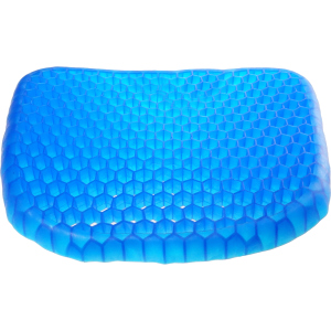 Ортопедическая подушка на стул Supretto 37х31х3.5 см Синяя (5928-0001) в Черкассах