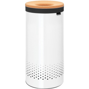 Корзина для белья Brabantia LAUNDRY BIN 35 л Бело-серый (304866)