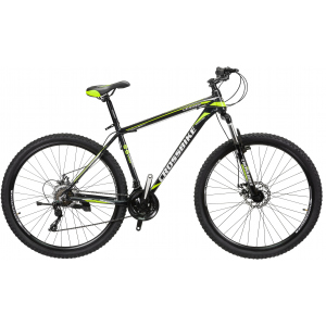 Велосипед CrossBike Leader 17 27.5 2021 Black-yellow (27CJPr21-003522)