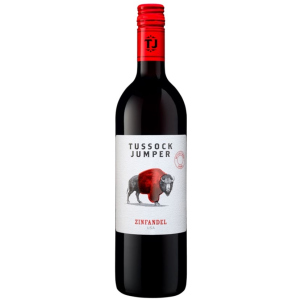 Вино Tussock Jumper Zinfandel червоне сухе 0.75 л 14.5% (3760204540203) ТОП в Черкасах