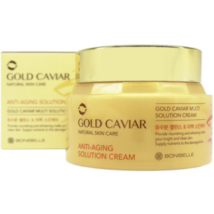 хороша модель Крем для обличчя Bonibelle Ікра Gold Caviar Anti-Aging Solution Cream 80 мл (8809474498144)