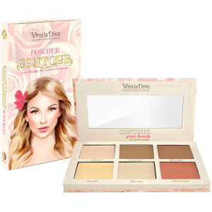 Палетка Viva La Diva Powder Contour Palette Light Medium 6 г (7330906015741)