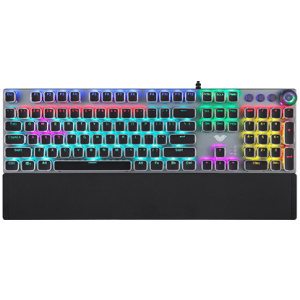 Клавіатура провідна Aula Fireshock V5 Mechanical Wired Keyboard Blue Switch EN/RU/UA