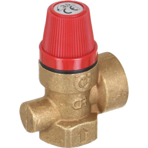 Запобіжний клапан Caleffi DN 3/4" (6 бара) для систем опалення (311560) в Черкасах