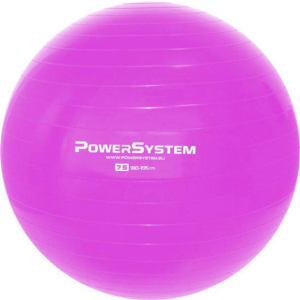 М'яч для фітнесу та гімнастики Power System PS-4013 Pro Gymball 75 см Pink (4013PI-0) в Черкасах