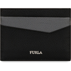 Візитниця шкіряна Furla Marte S Credit Card Case 976806 Чорна (800070041084) краща модель в Черкасах