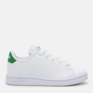 Кеди дитячі Adidas Advantage K EF0213 28 Ftwwht/Green/Gretwo (4061622793592) в Черкасах