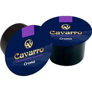 Упаковка порційної кави Cavarro Crema 9 г х 100 шт (4820235750114) ТОП в Черкасах