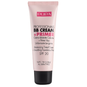 Тональний крем Pupa ВВ Cream + Primer Tone-Cream для всіх типів шкіри №002 sand 50 мл (8011607191277) ТОП в Черкасах