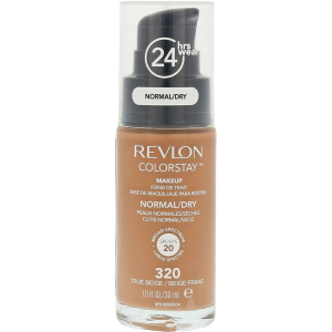 Тональний крем Revlon ColorStay нормальна та суха шкіра з дозатором 320 True Beige 30 мл (309974677080) краща модель в Черкасах