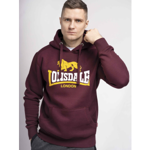 Худи Lonsdale THURNING 116030-2003 L OxBlood (4251522353426) в Черкассах