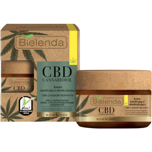 Крем Bielenda CBD Cannabidiol для комбінованої та жирної шкіри 50 мл (5902169036188) краща модель в Черкасах