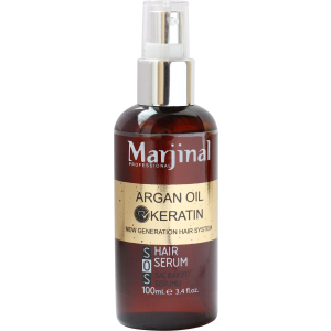 купить Сывортка Marjinal Professional с аргановым маслом и кератином 100 мл (73655) (8697426736556)