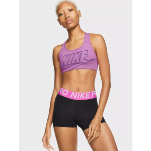 Спортивний топ Nike W Nk Df Swsh Futura Gx Bra BV3643-591 L Ліловий (194957196548) в Черкасах