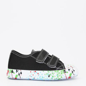 Кеди дитячі VUVU KIDS Black colorful 3202 13 31 Чорні (8380001320231) краща модель в Черкасах